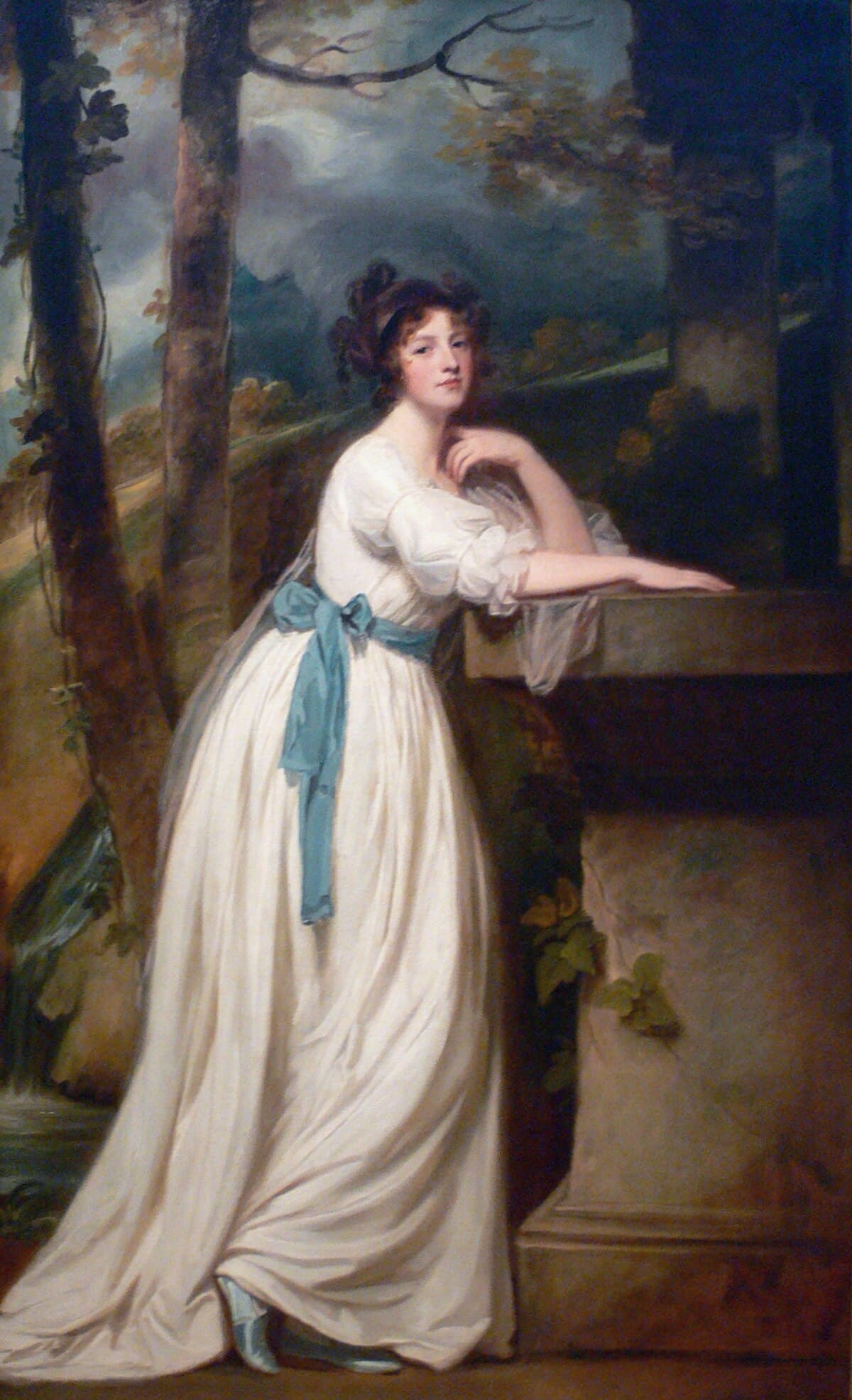 Portrait of Mrs. Andrew by Henry Raeburn