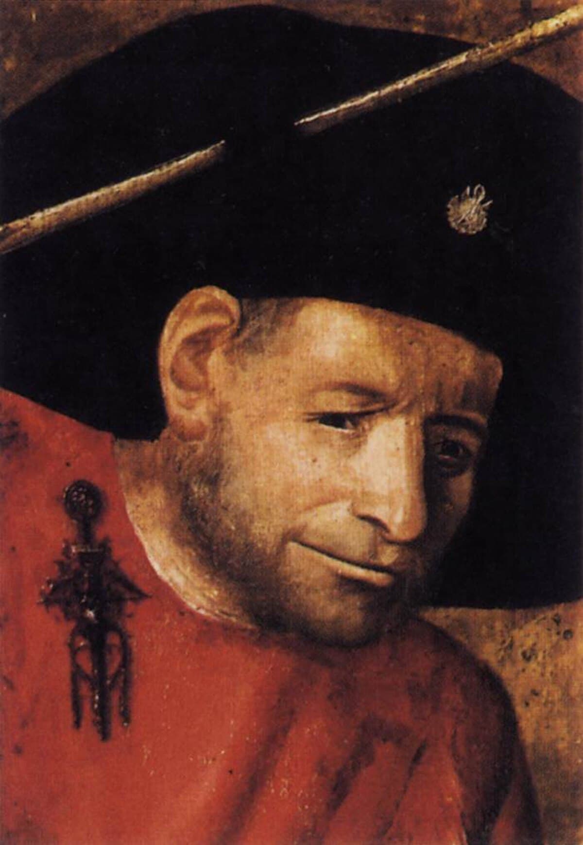 Head of a Halberdier by Hieronymus Bosch at Museo del Prado, Madrid
