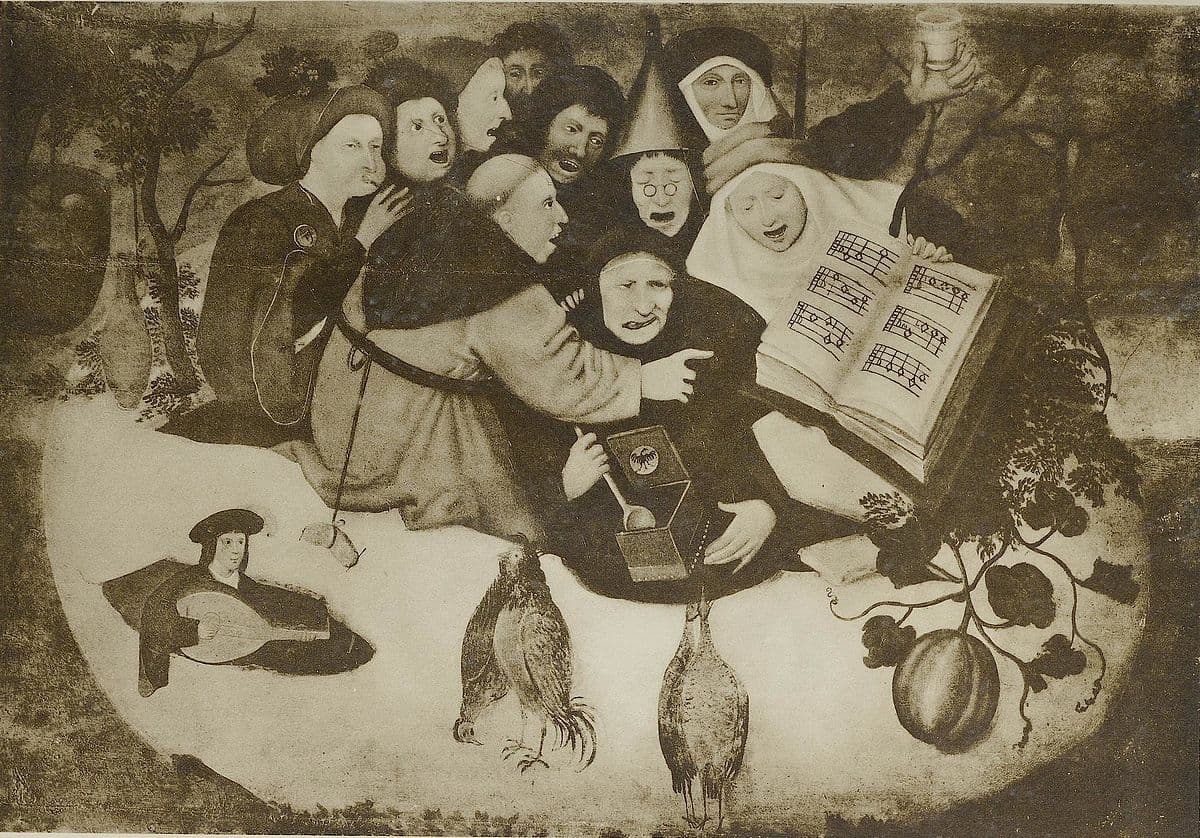 The Concert in the Egg by Hieronymus Bosch