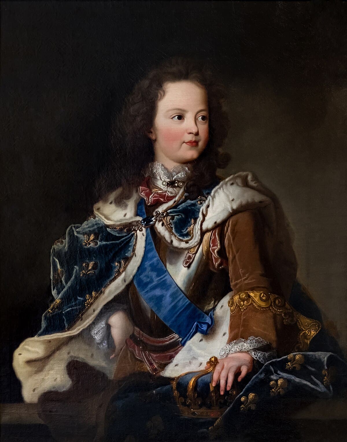 Louis XV by Hyacinthe Rigaud
