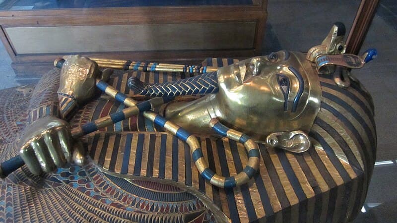 Innermost Coffin of Tutankhamun by Ancient Egyptian (Unknown)