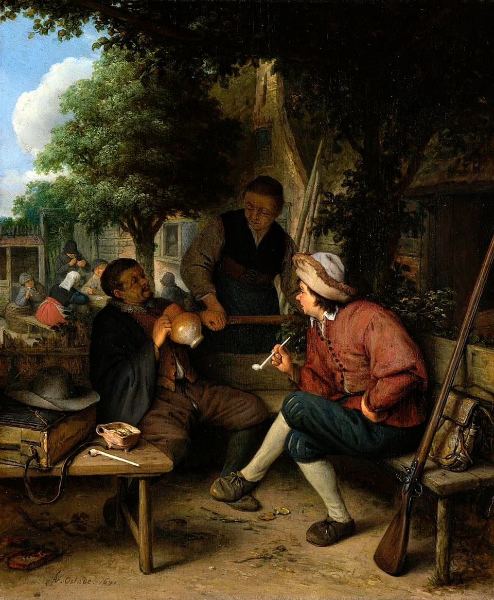 Artwork by Adriaen van Ostade