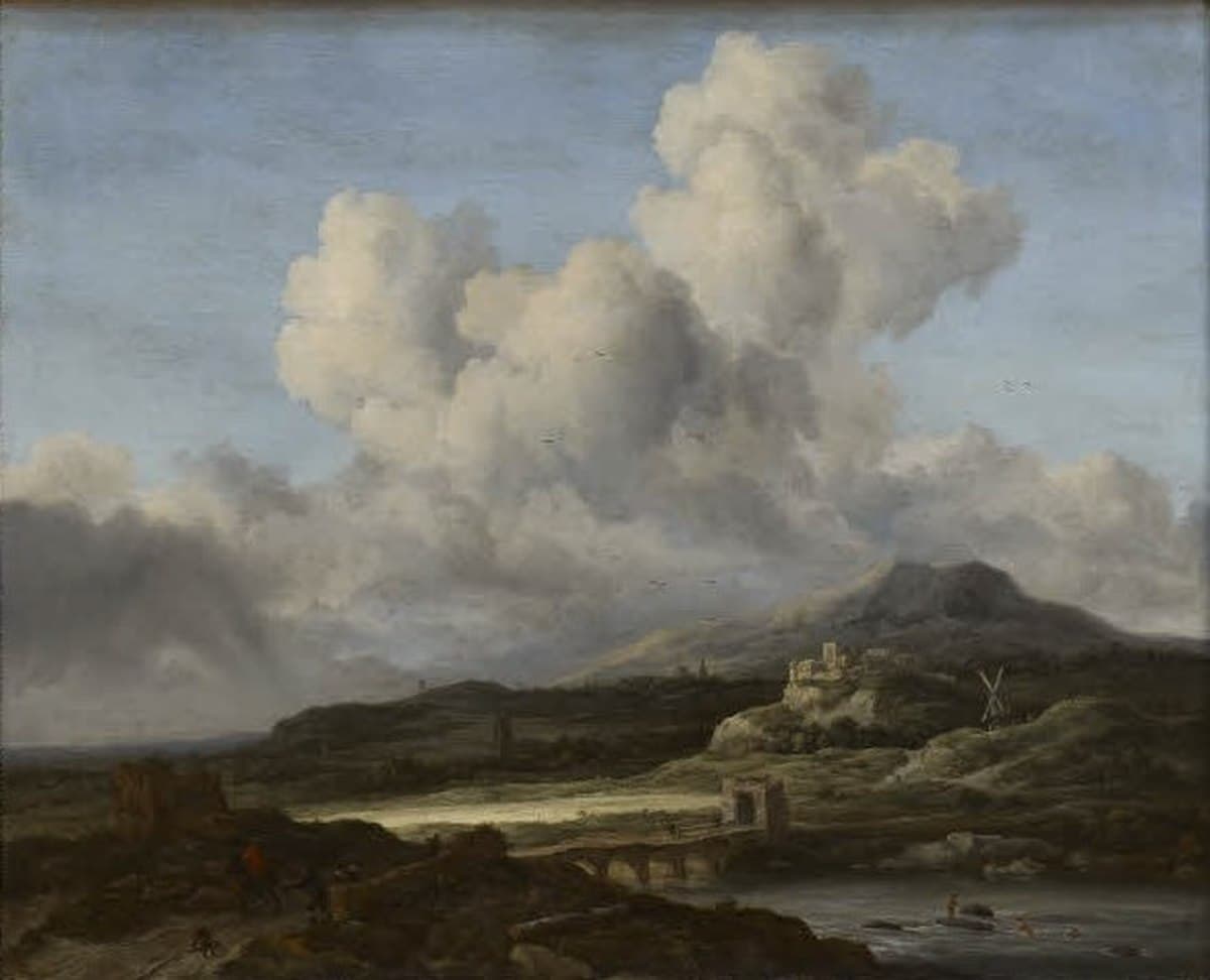 The Ray of Sunlight by Jacob van Ruisdael