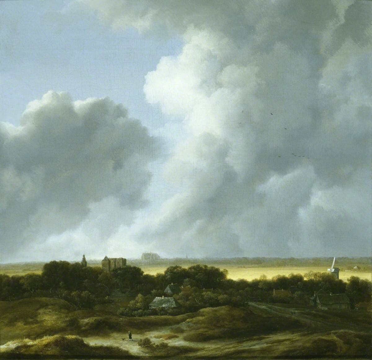 View of Alkmaar by Jacob van Ruisdael