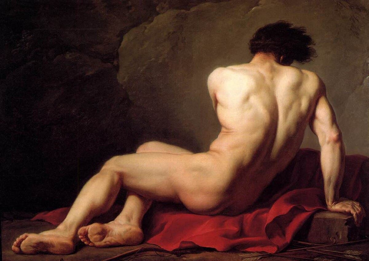 Patroclus by Jacques-Louis David