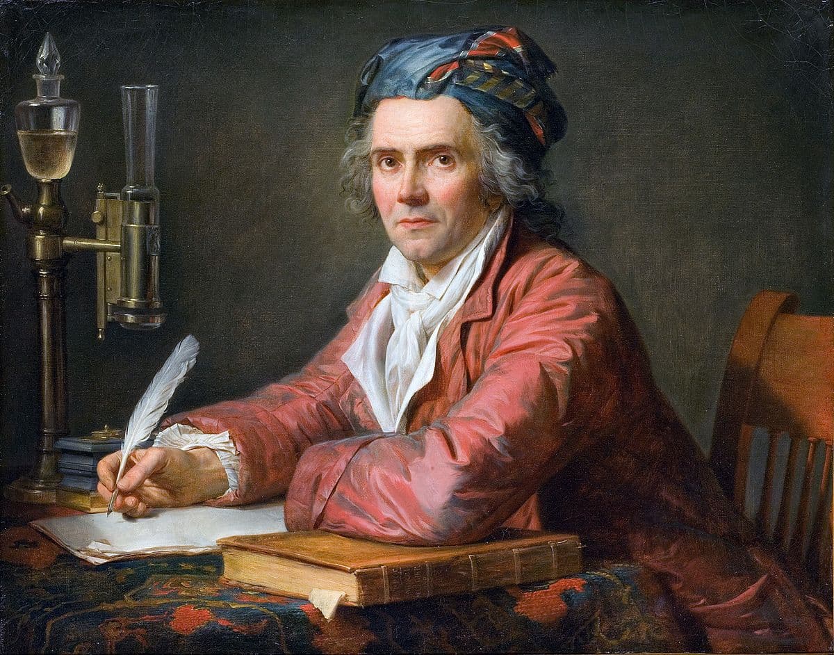Portrait of Alphonse Leroy by Jacques-Louis David at Musée Fabre, Montpellier