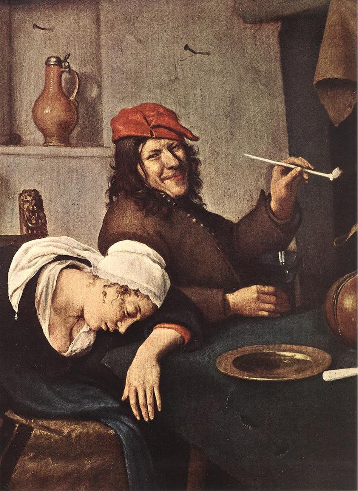 Idlers by Jan Steen