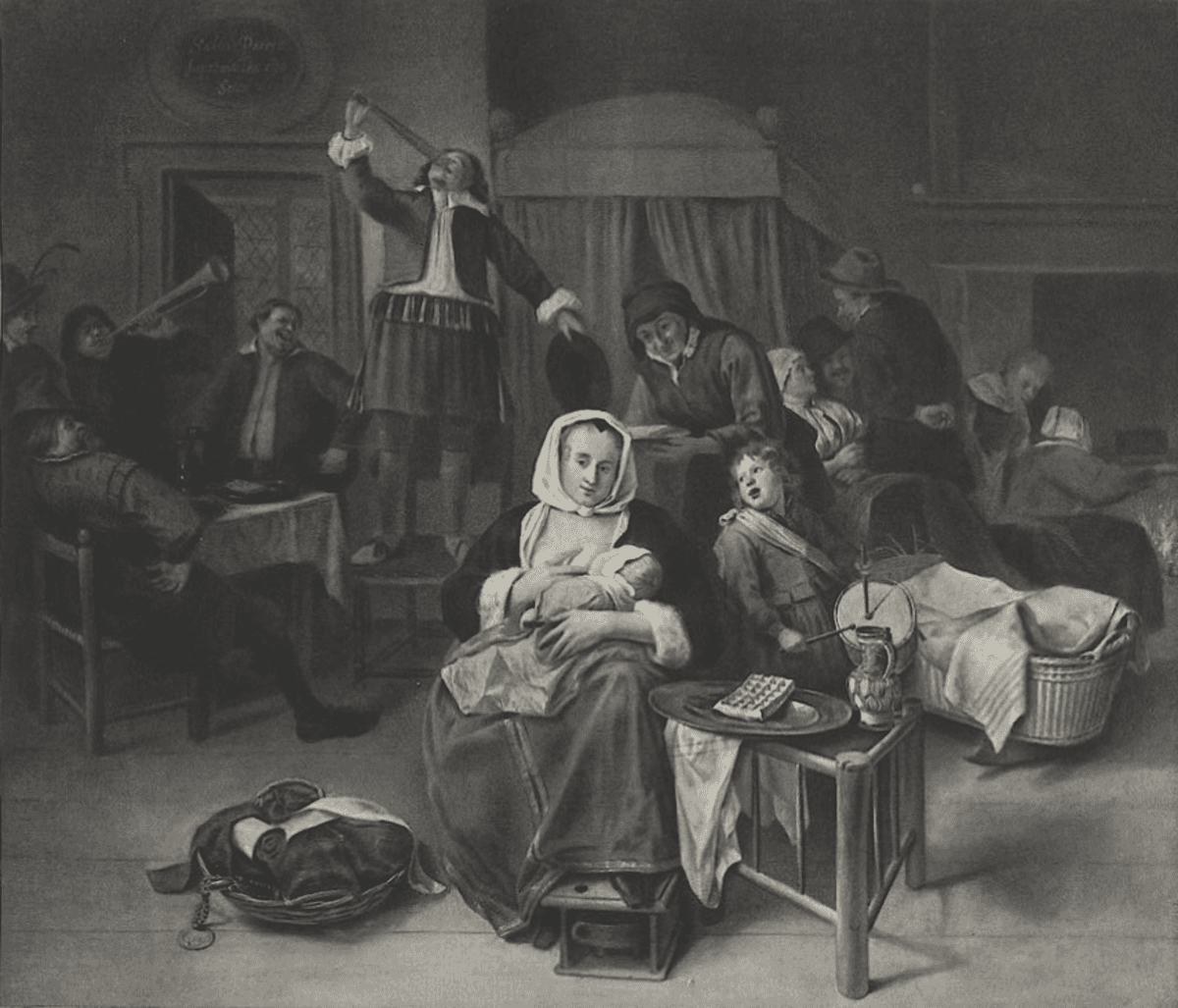 Prince`s day by Jan Steen