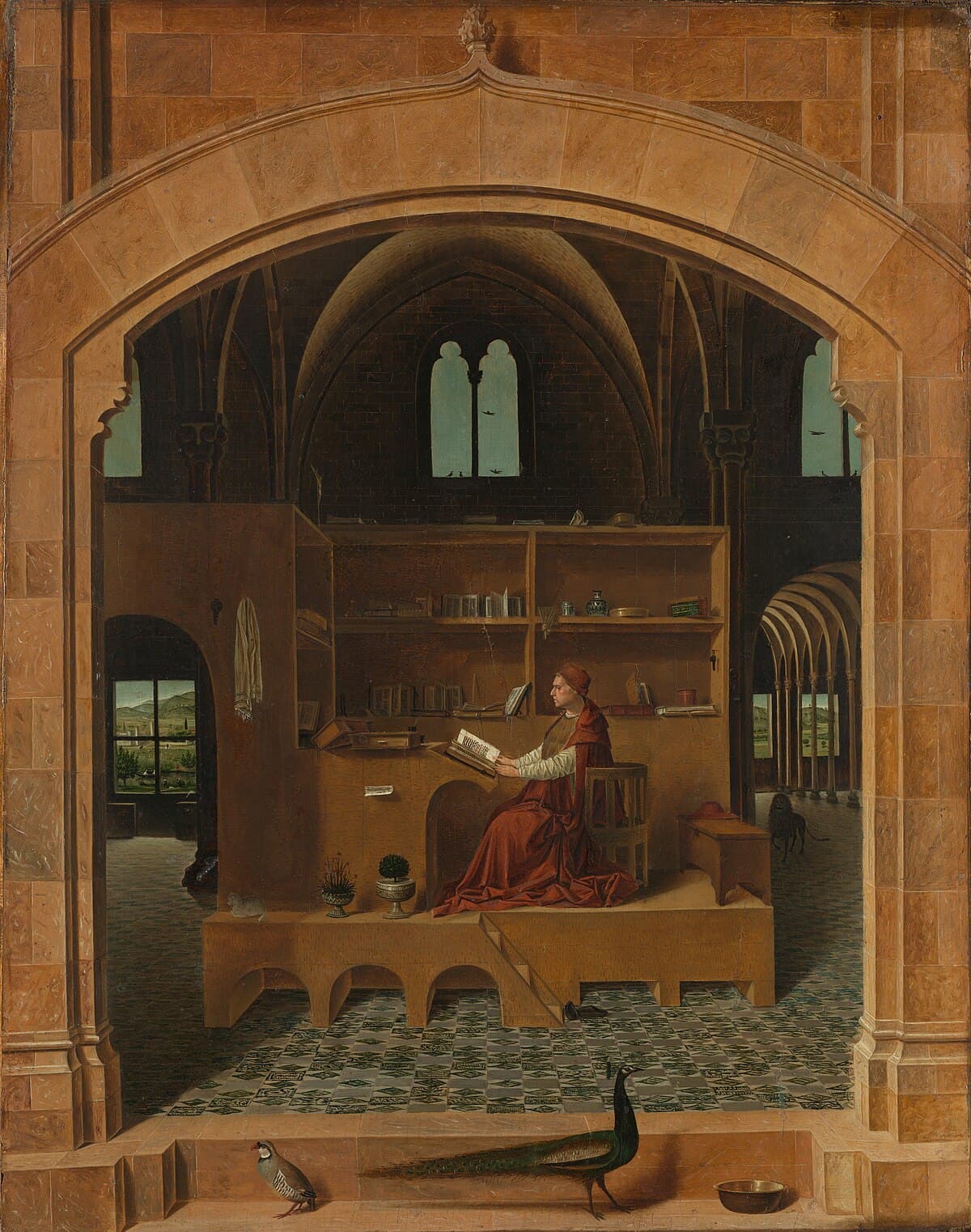 St. Jerome in his Study by Jan van Eyck