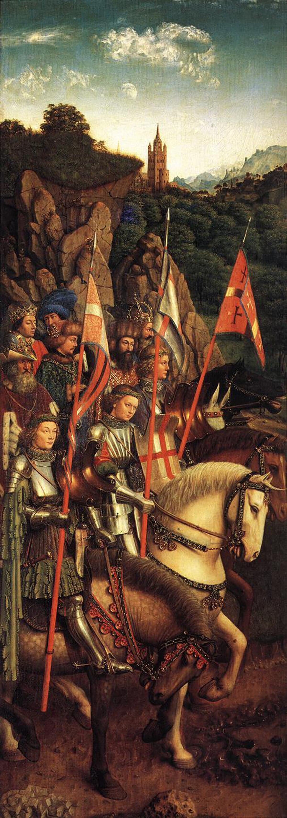 The Soldiers of Christ by Jan van Eyck