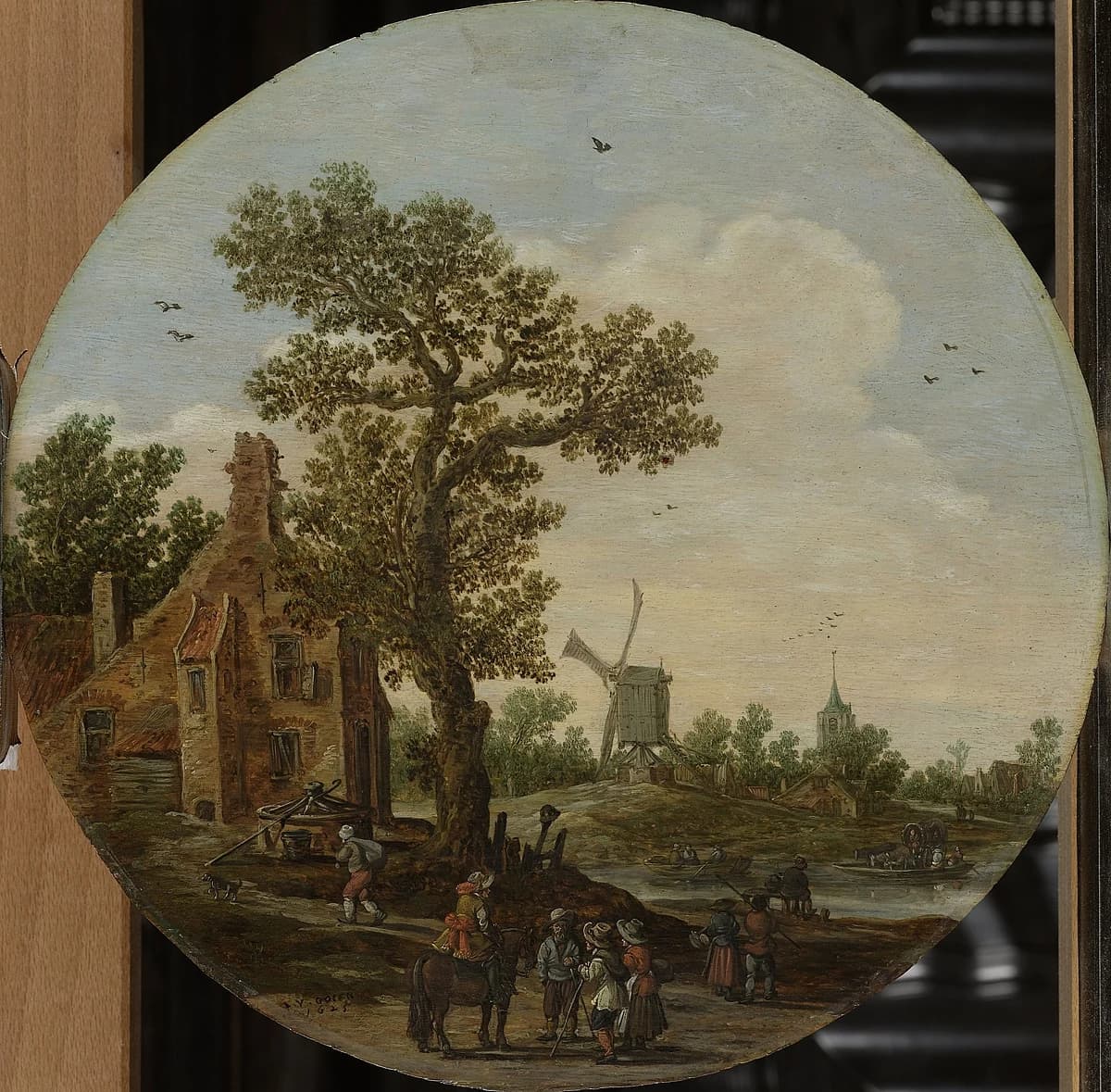 Summer by Jan van Goyen at Rijksmuseum