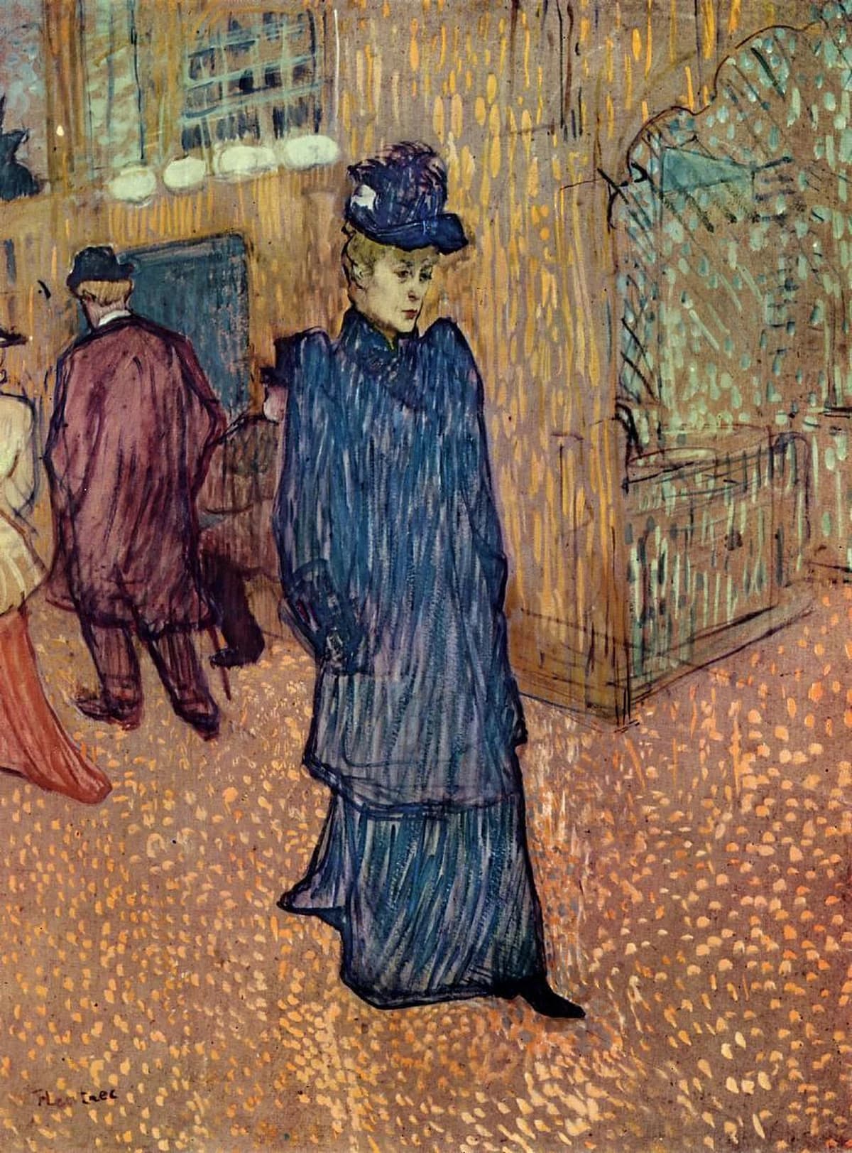 Jane Avril by Henri de Toulouse-Lautrec