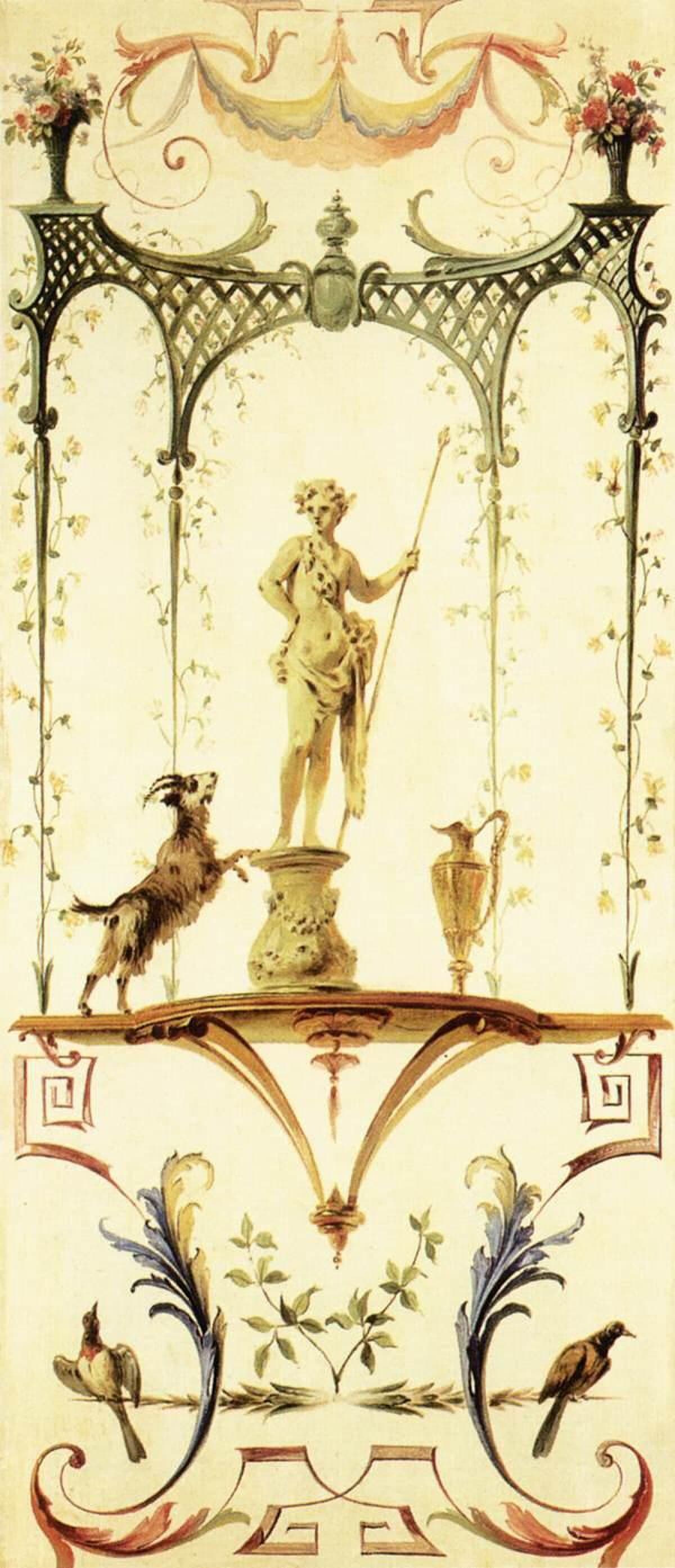 Faun by Jean-Antoine Watteau