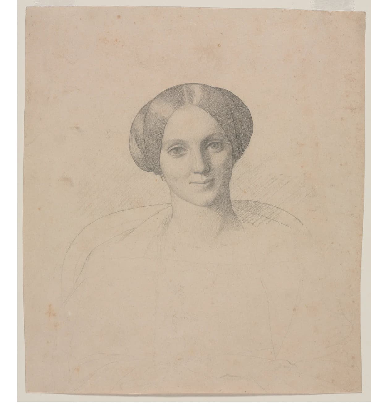 Portrait of a Woman by Jean-Léon Gérôme at Private Collection