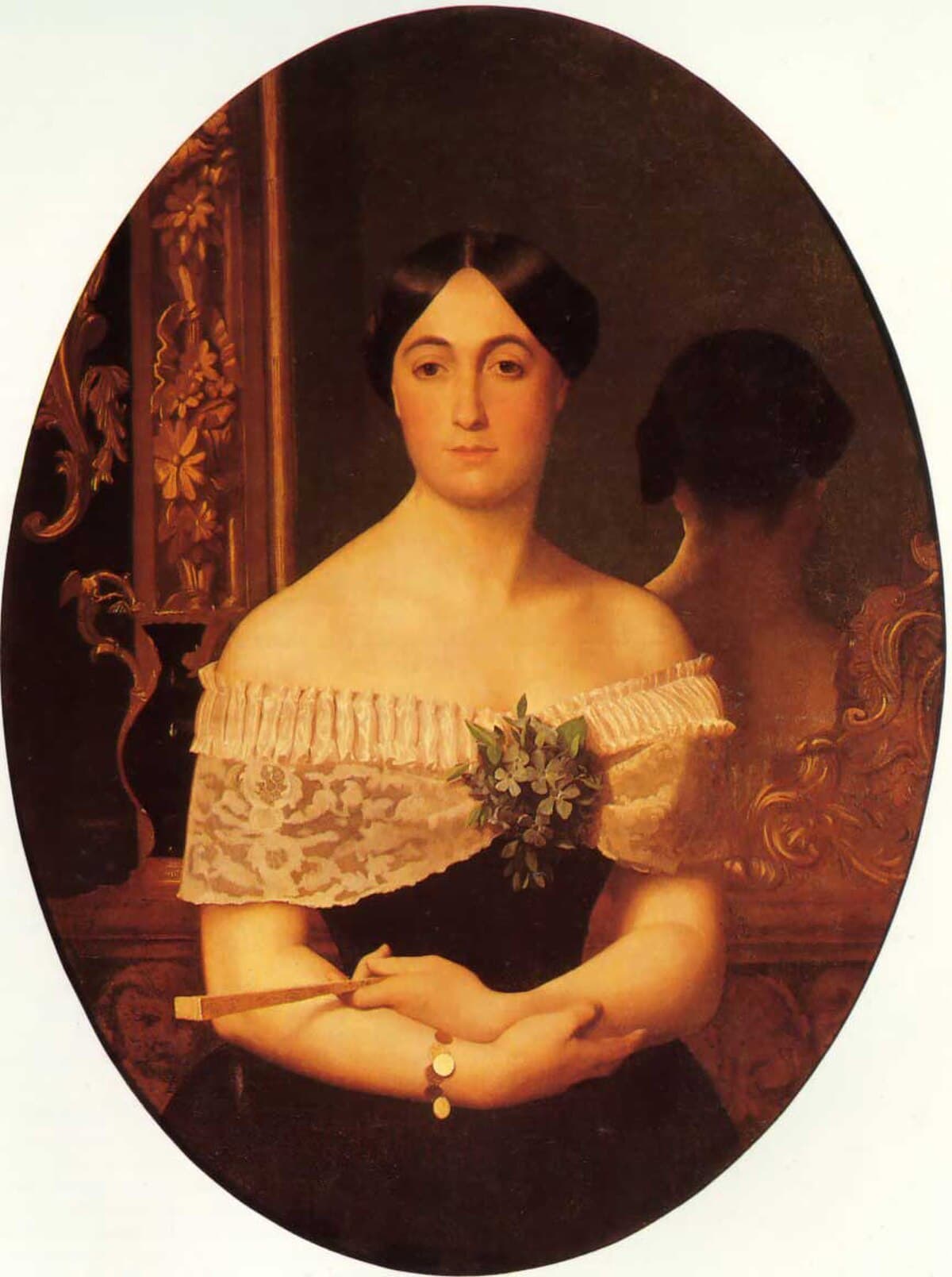 Portrait of Marianne Elisa Birch by Jean-Léon Gérôme at Musée Ingres, Montauban