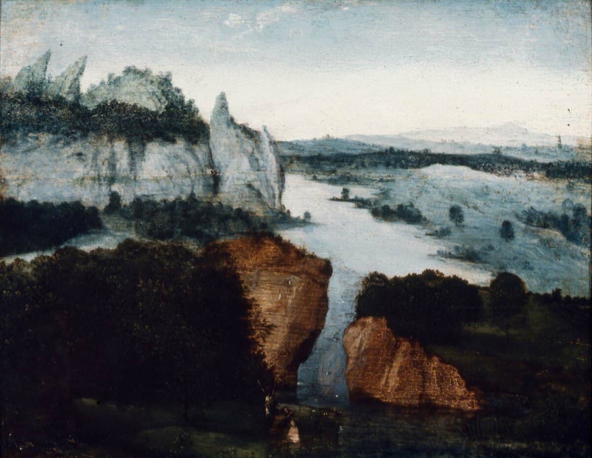 The Baptism of Christ by Joachim Patinir