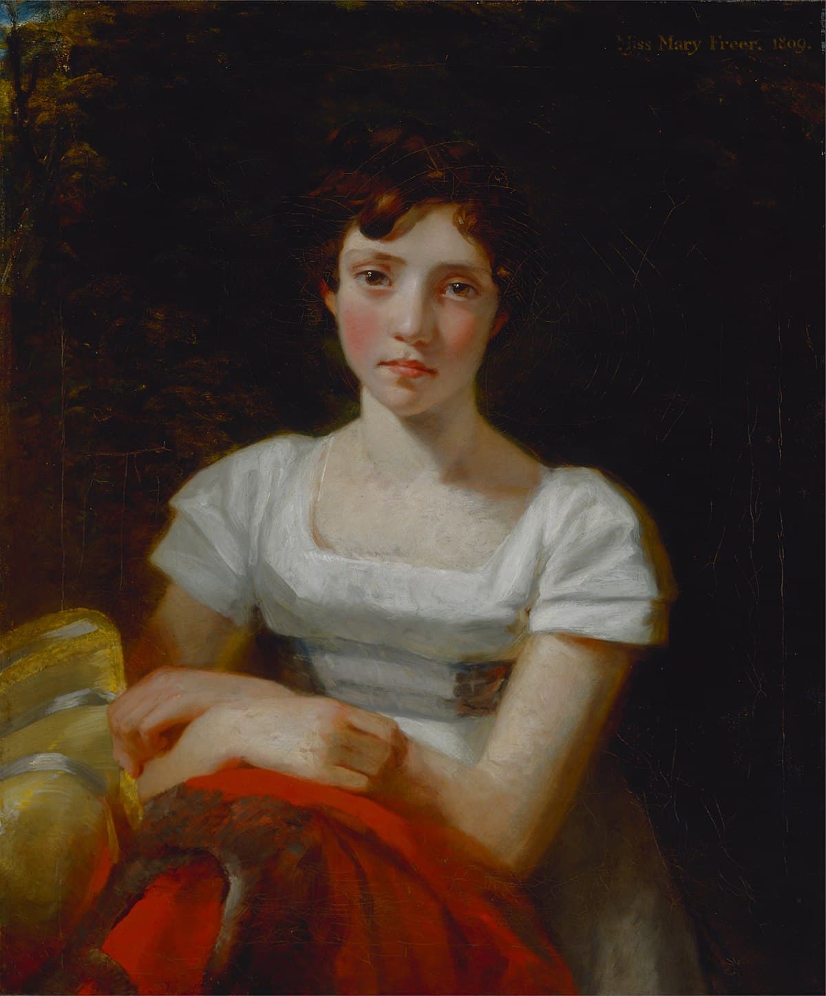 Portrait of Mary Freer by John Constable