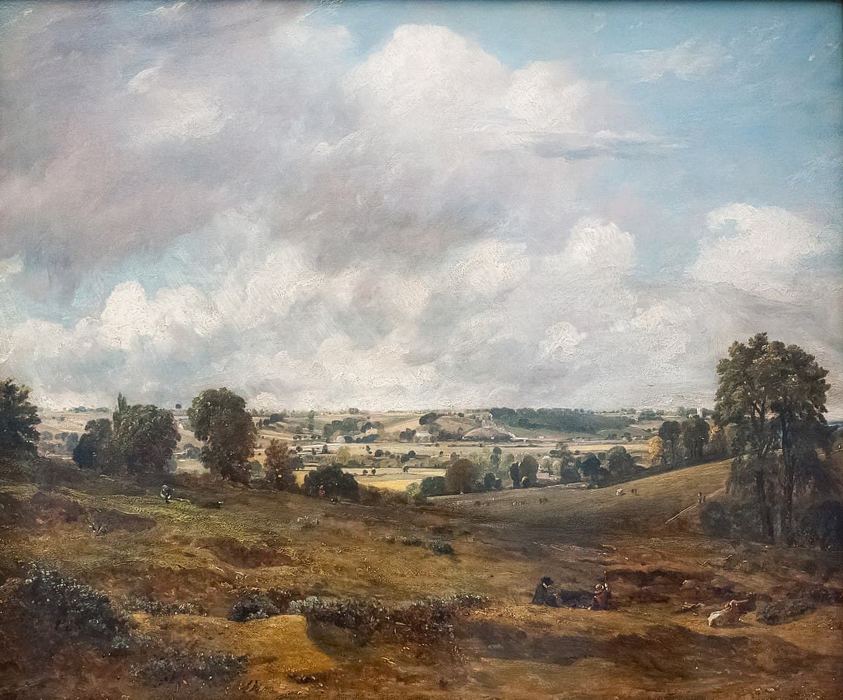 The Vale of Dedham by John Constable