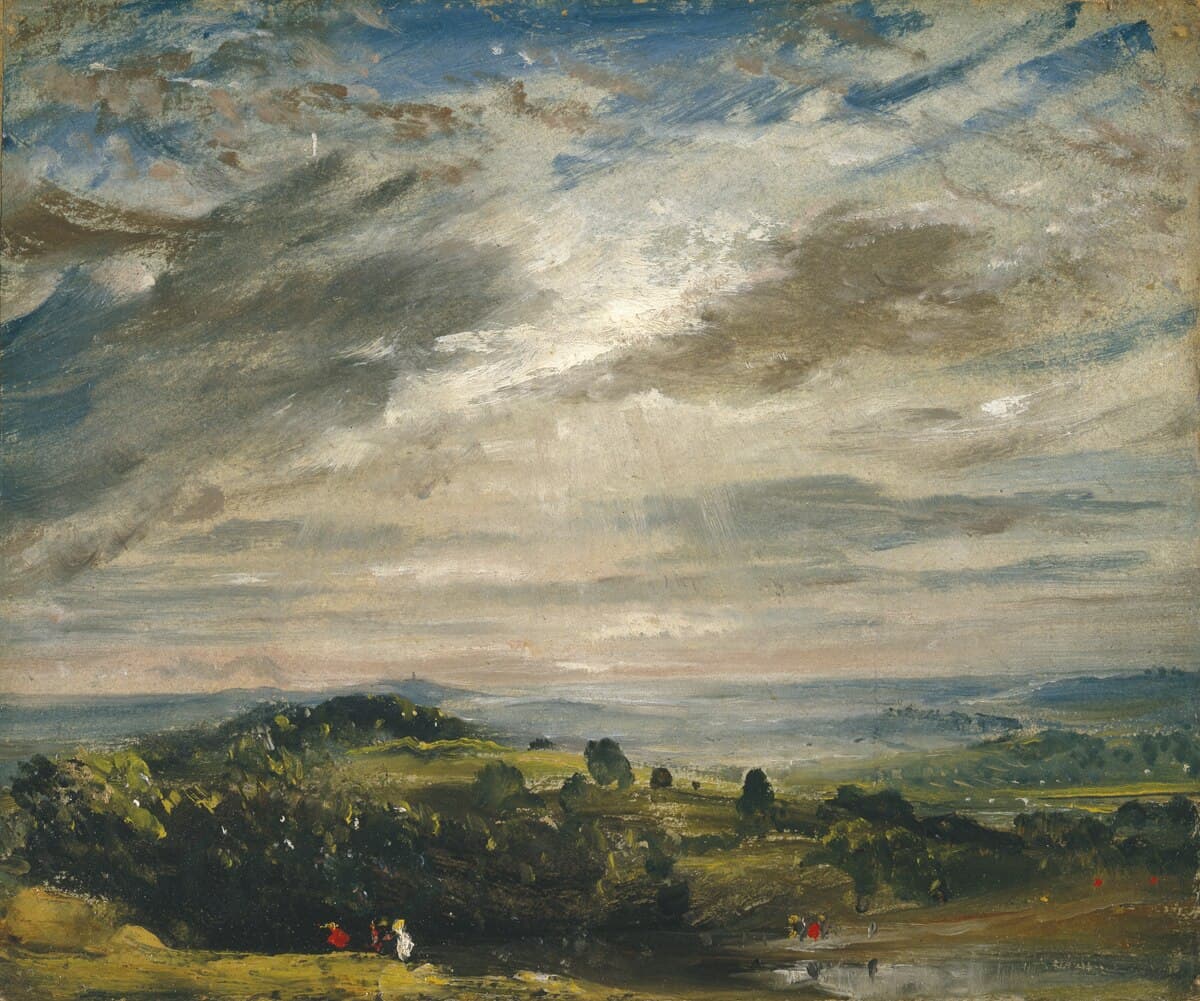 View towards Dedham by John Constable