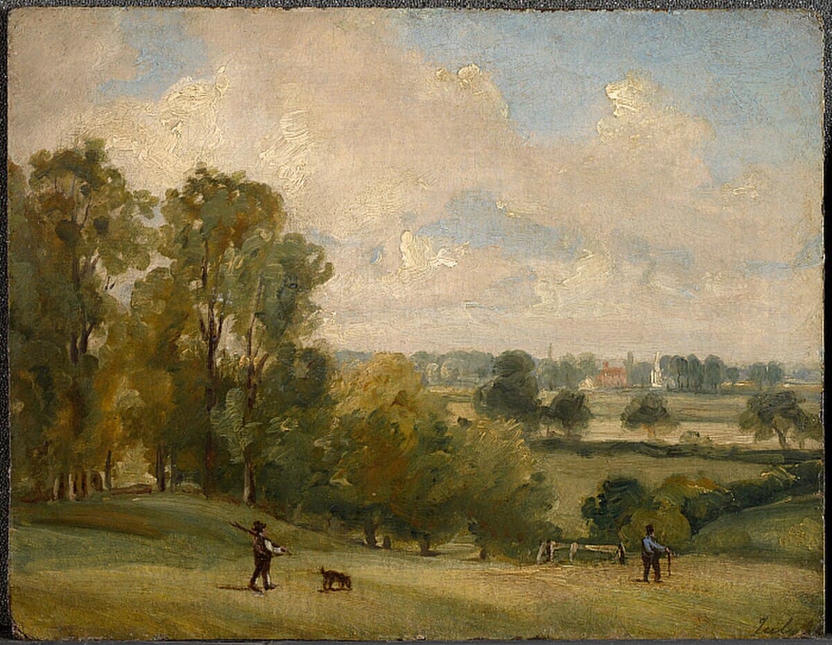 Wooded Landscape by John Constable