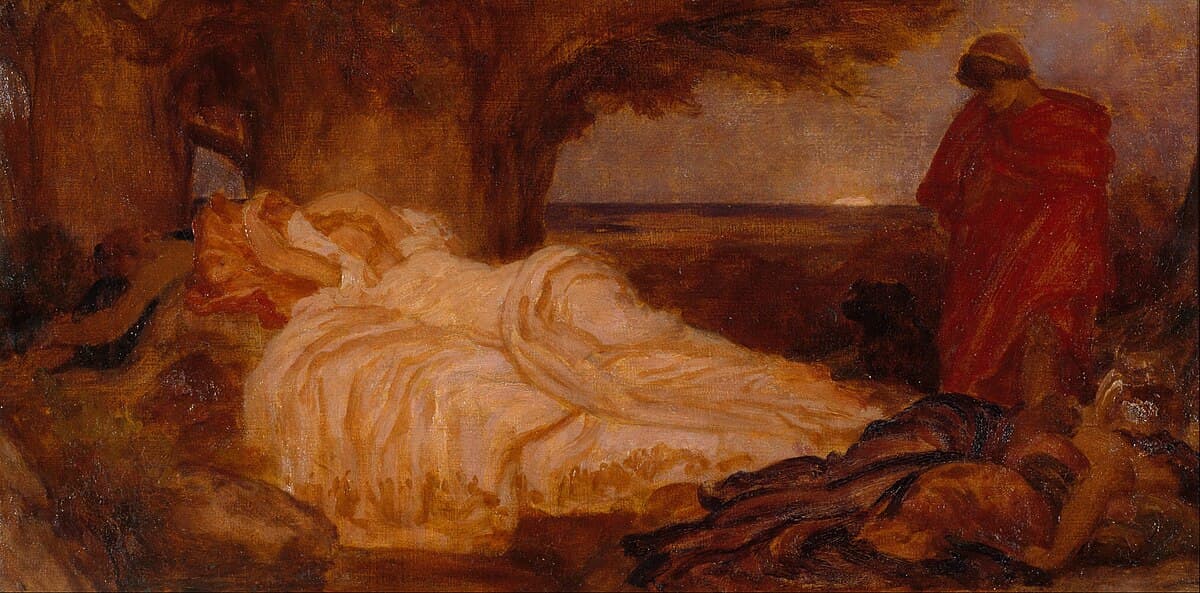Cymon And Iphigenia, Study