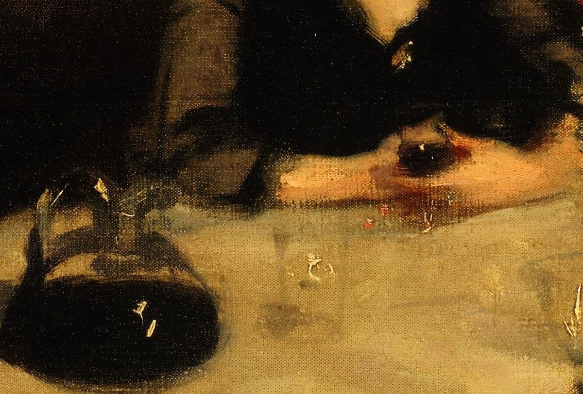 Two Wine Glasses by John Singer Sargent