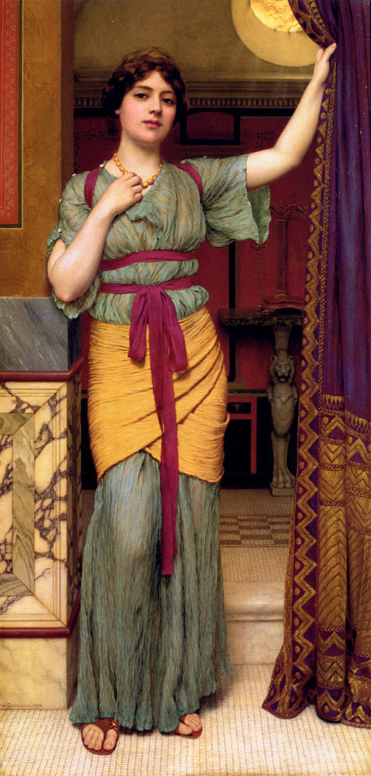 Pompeian Girl by John William Godward