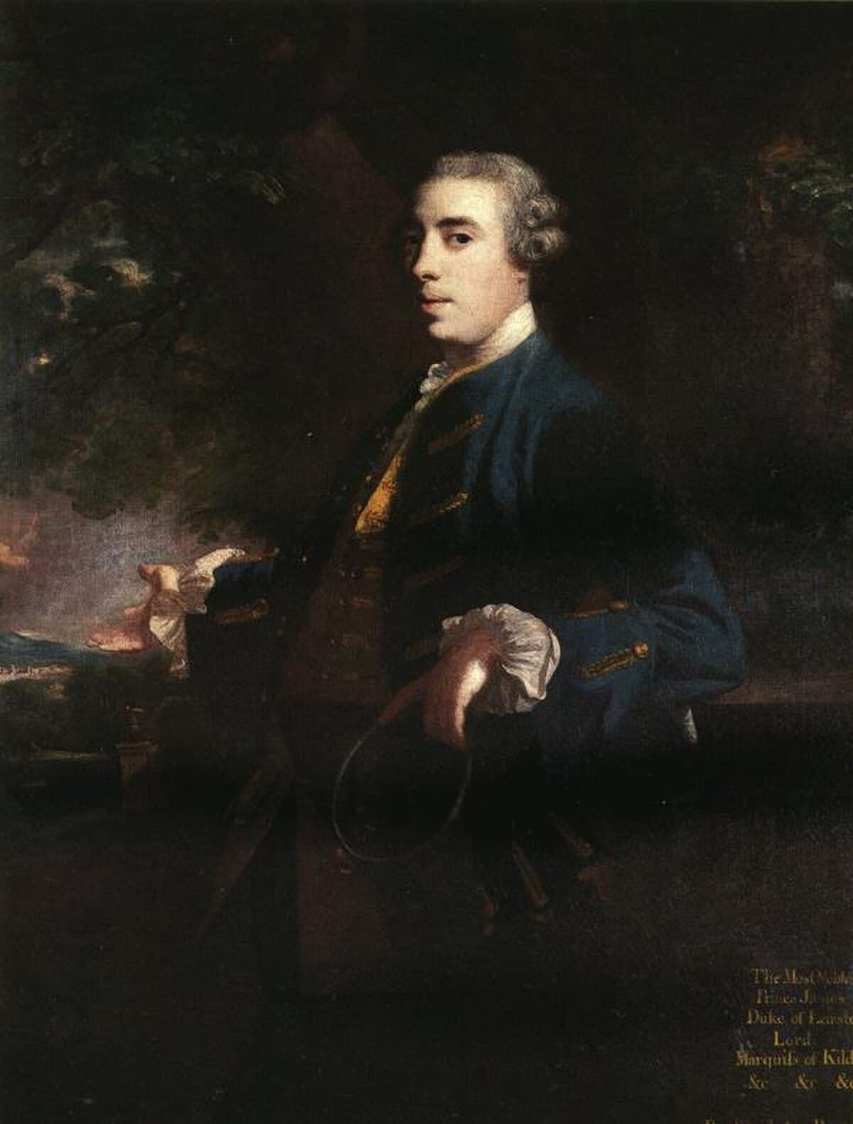 James FitzGerald, Duke of Leinster by Joshua Reynolds