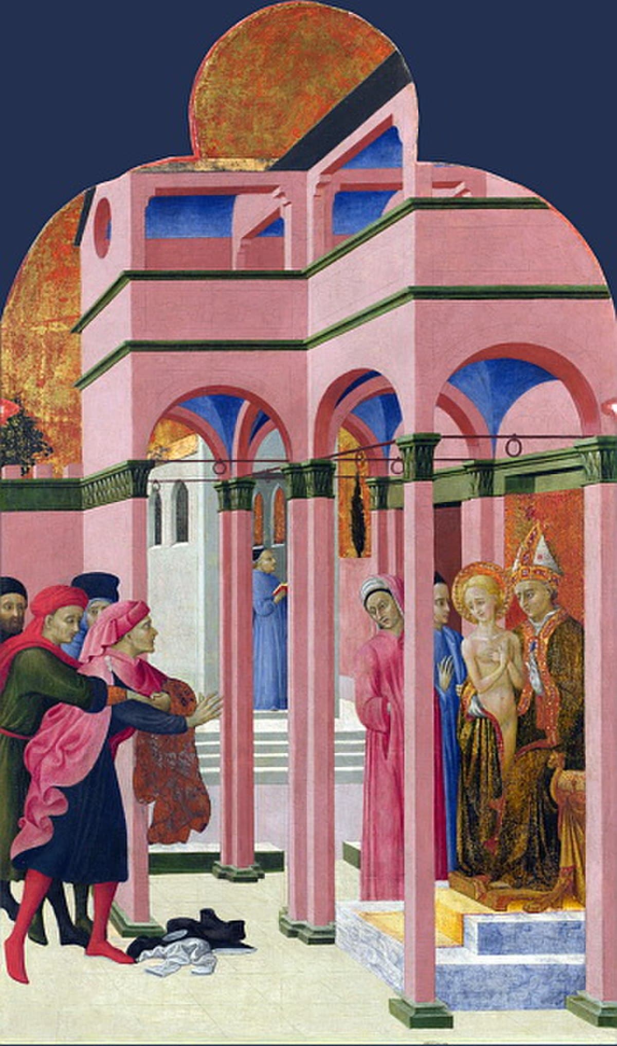 The Journey of the Magi by Sassetta
