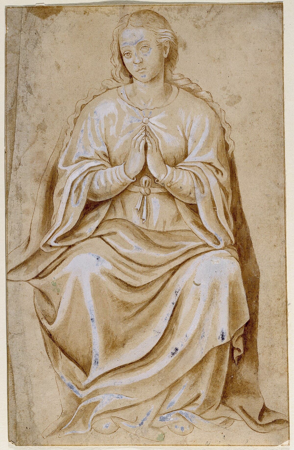 La Virgen, Sedente by Juan de Juanes