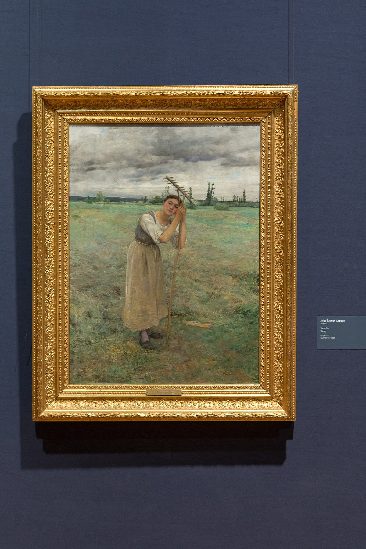 Resting country people by Jules Bastien-Lepage