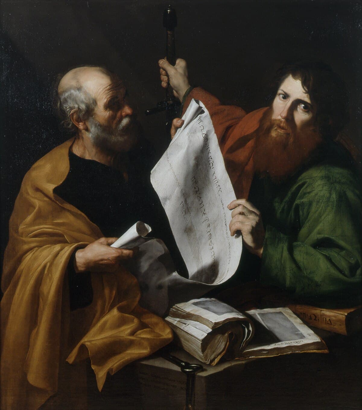 Saint Peter and Saint Paul by Jusepe de Ribera