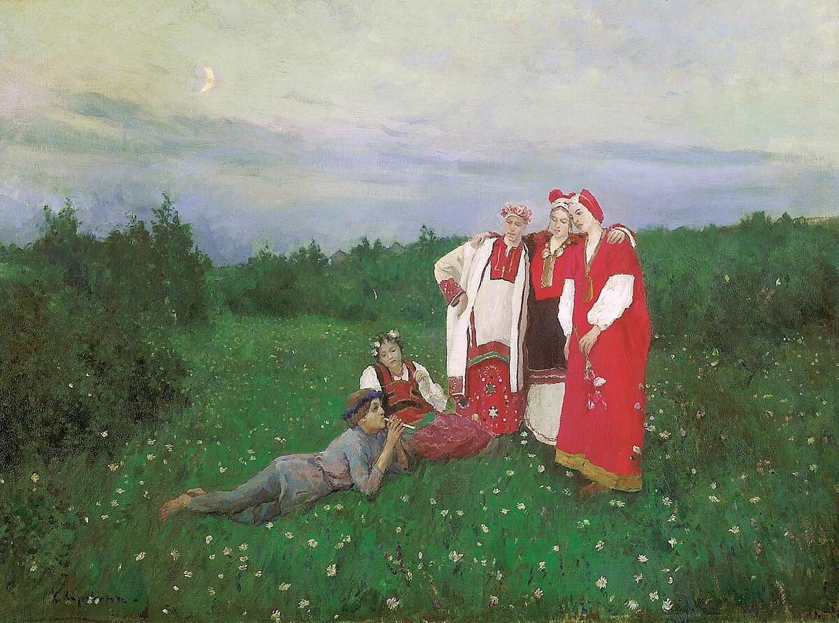 A Northern Idyll by Konstantin Korovin