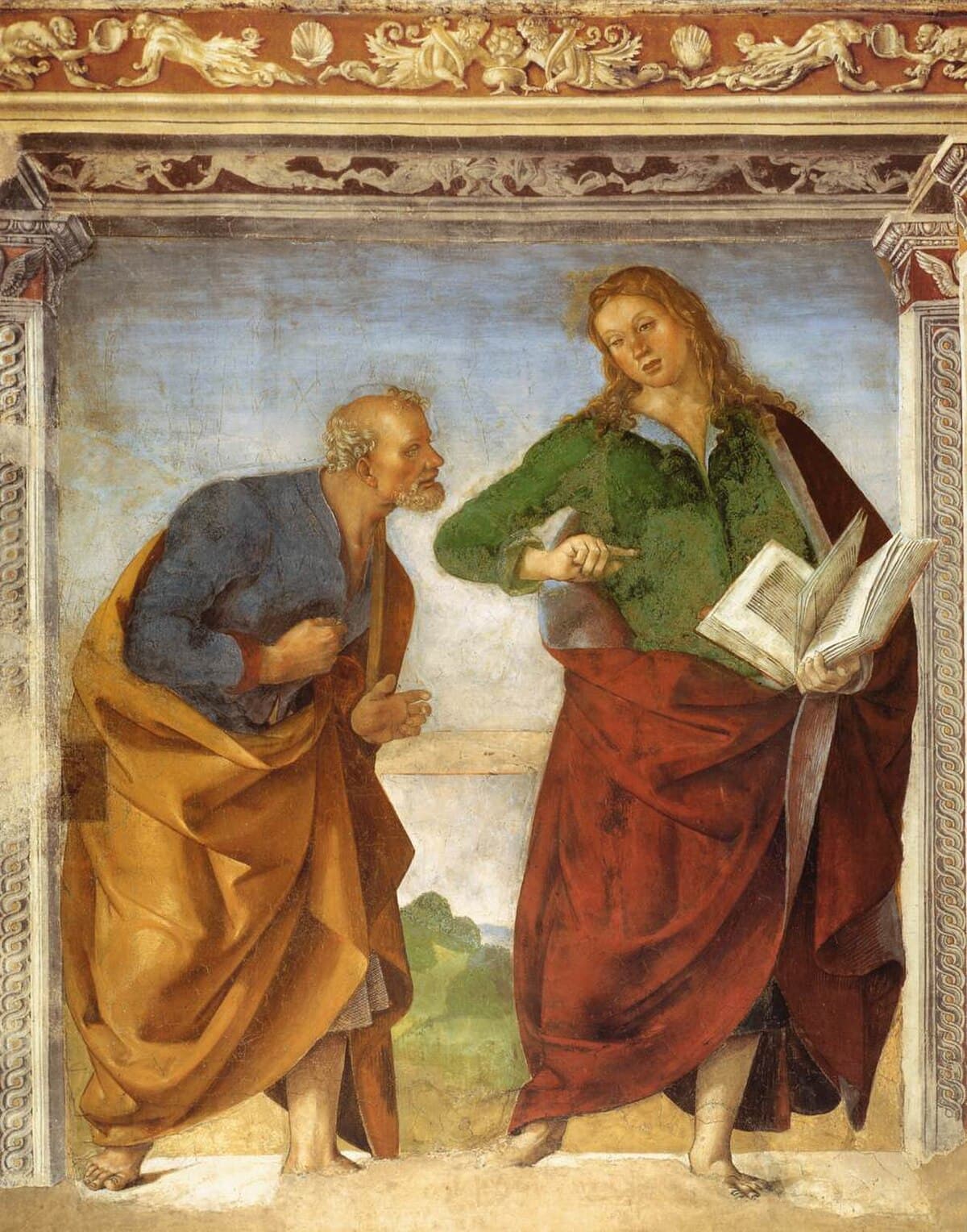 The Apostles Peter and John the Evangelist by Luca Signorelli