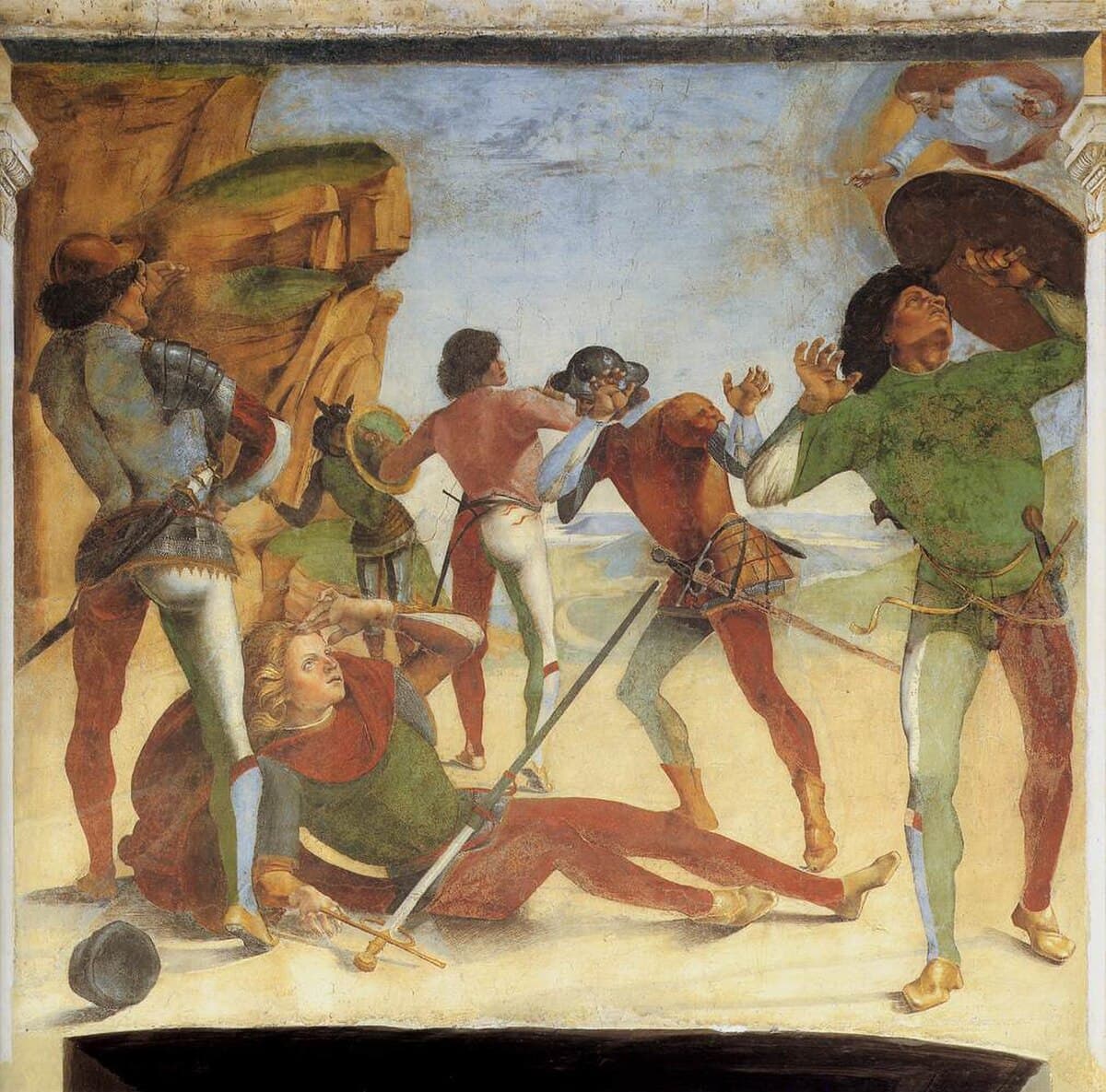 The Conversion of Paul by Luca Signorelli