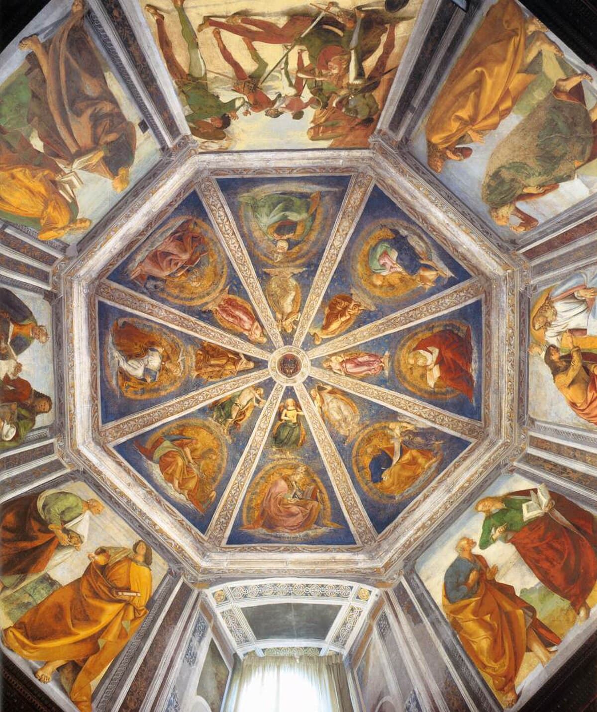 View of the Vaulting of the Sacristy of St. John by Luca Signorelli