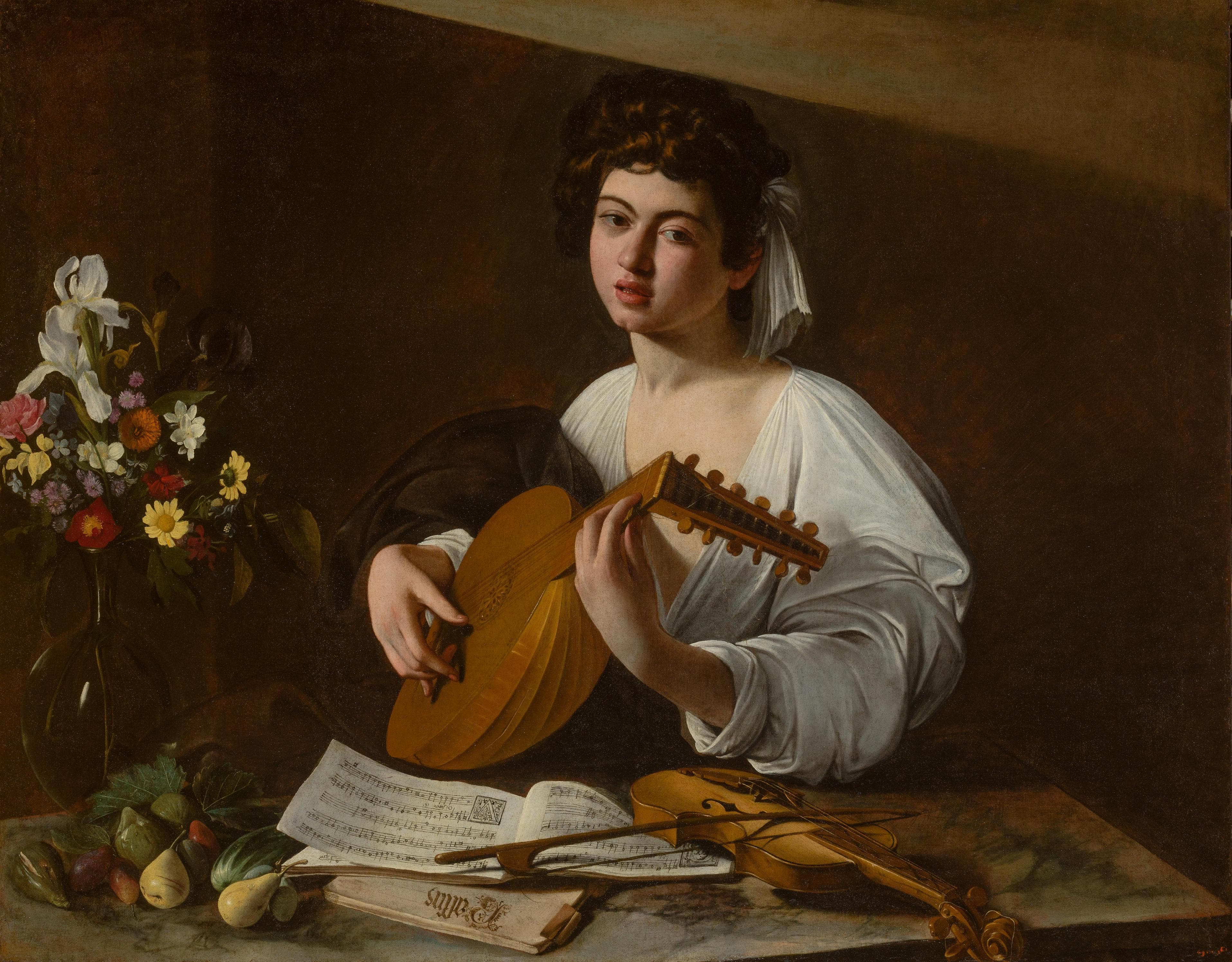 The Lute Player by Orazio Gentileschi
