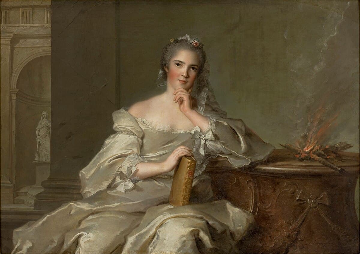 Madame Henriette as Flora by Jean-Marc Nattier