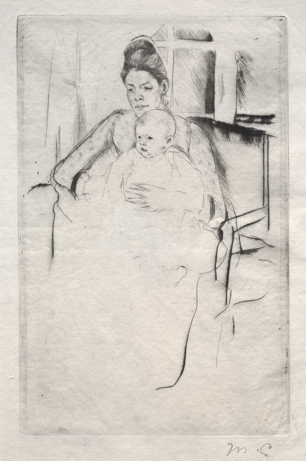 The Young Bride by Mary Cassatt