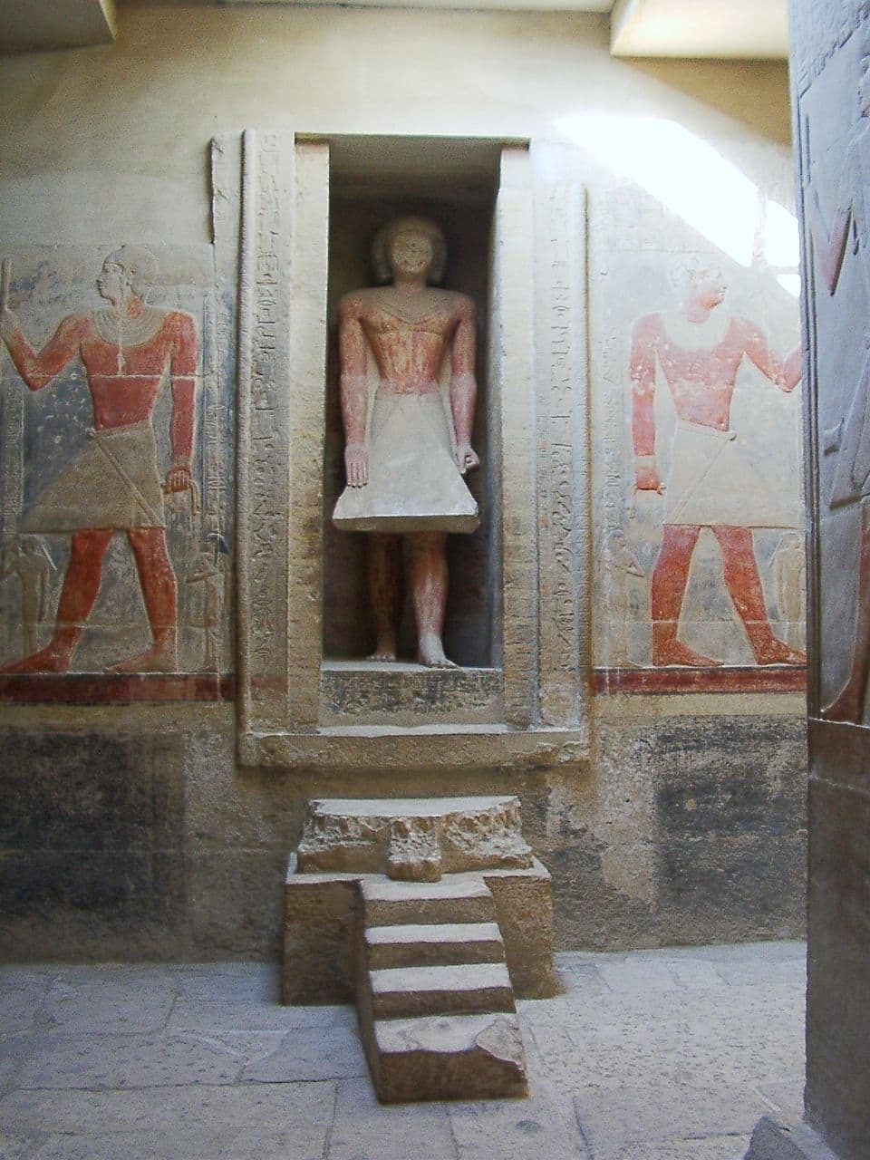 Mastaba of Mereruka Reliefs by Ancient Egyptian (Unknown) (-2300), Limestone relief