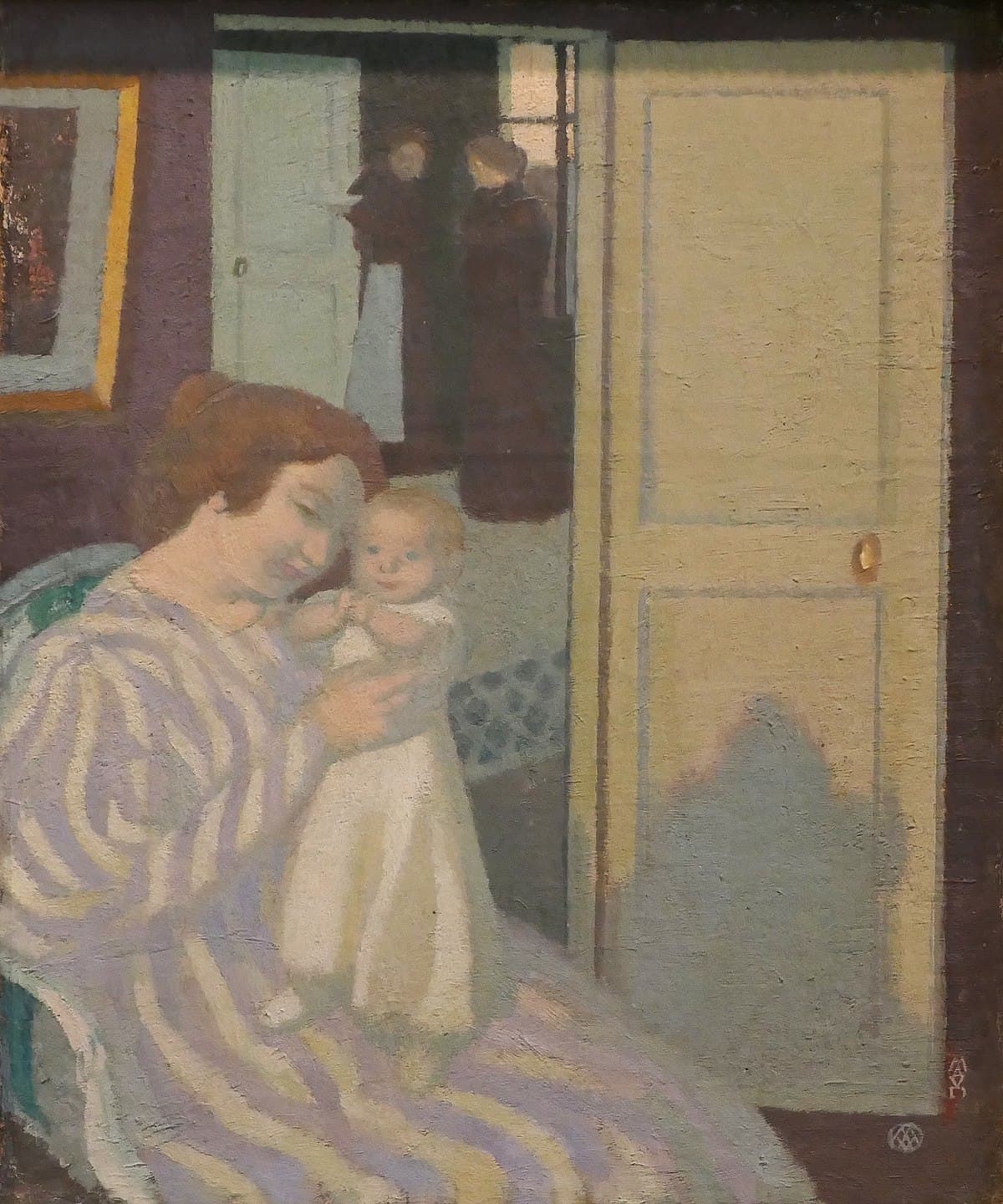 Mother And Child by Maurice Denis at State Hermitage Museum