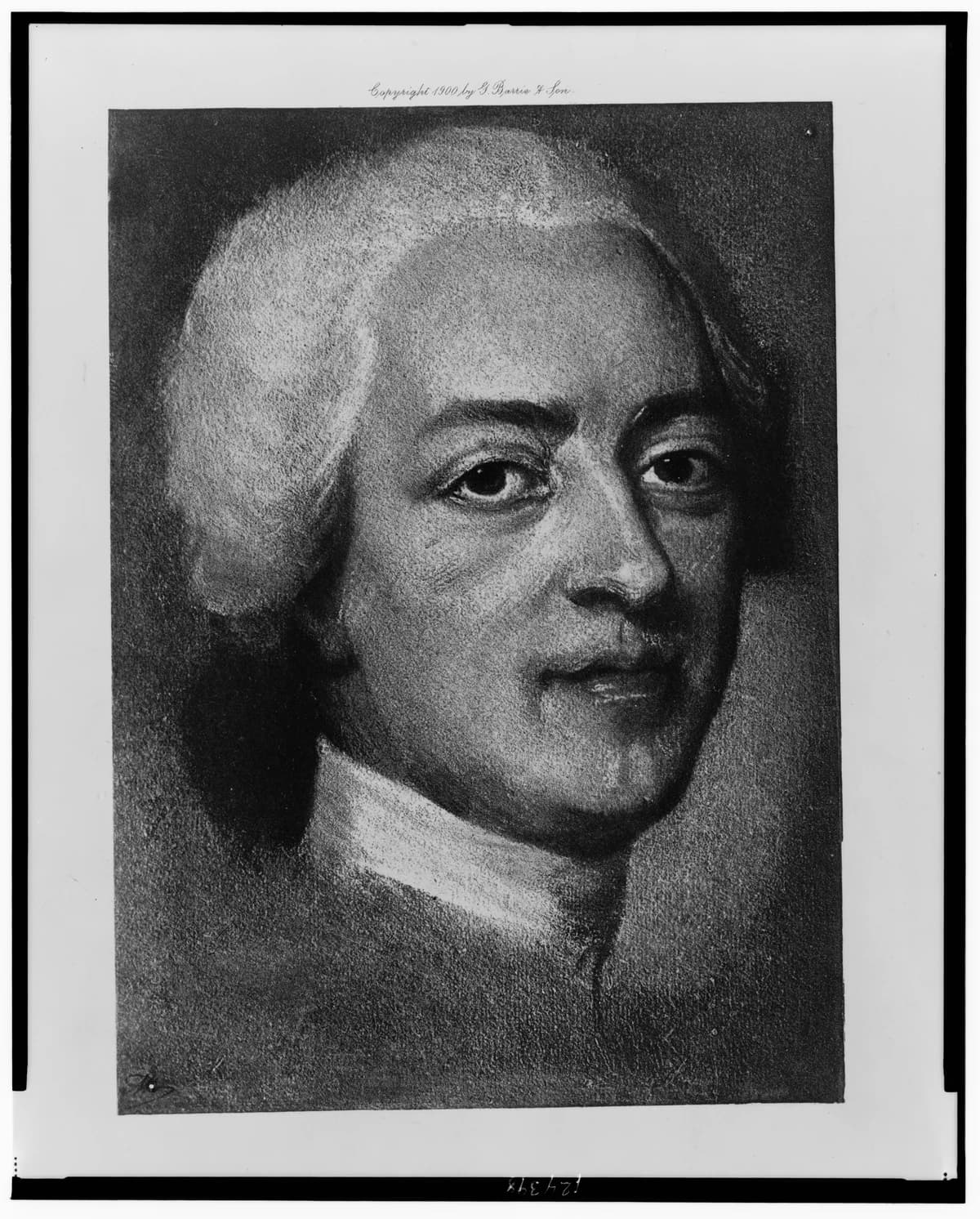 Portrait of King Louis XV by Maurice Quentin de La Tour at Louvre, Paris