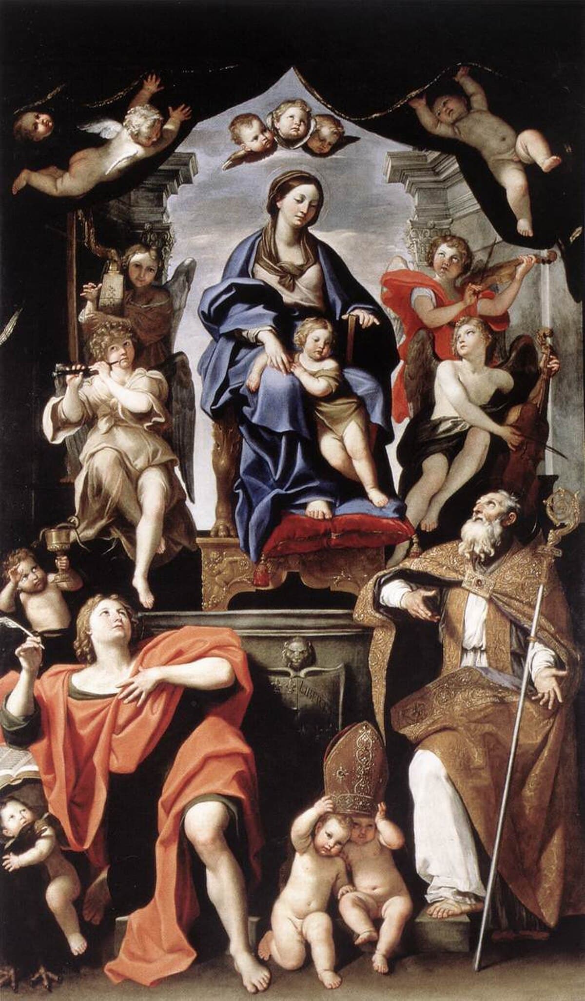St. Petronius by Michelangelo at Basilica of St. Domenico, Bologna