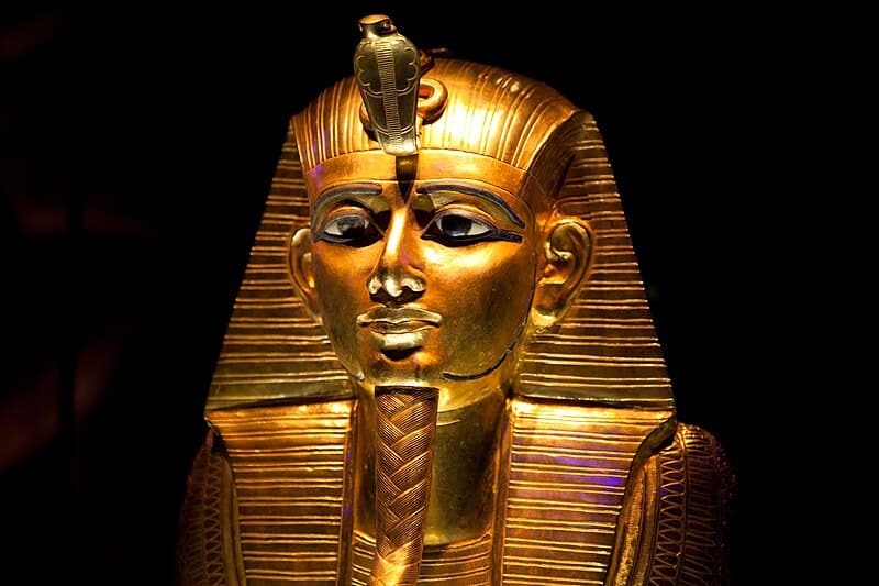 Mummy Mask of Psusennes I by Ancient Egyptian (Unknown)