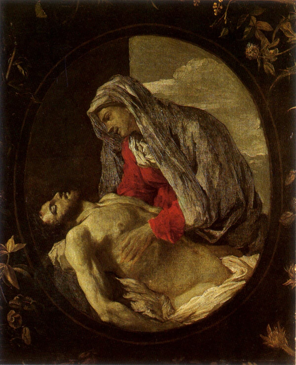 Pieta by Nicolas Poussin