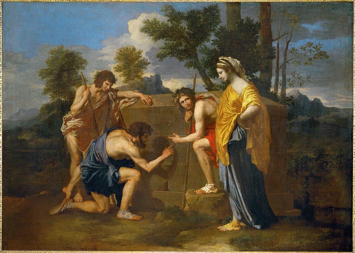 Shepherds of Arcadia by Nicolas Poussin