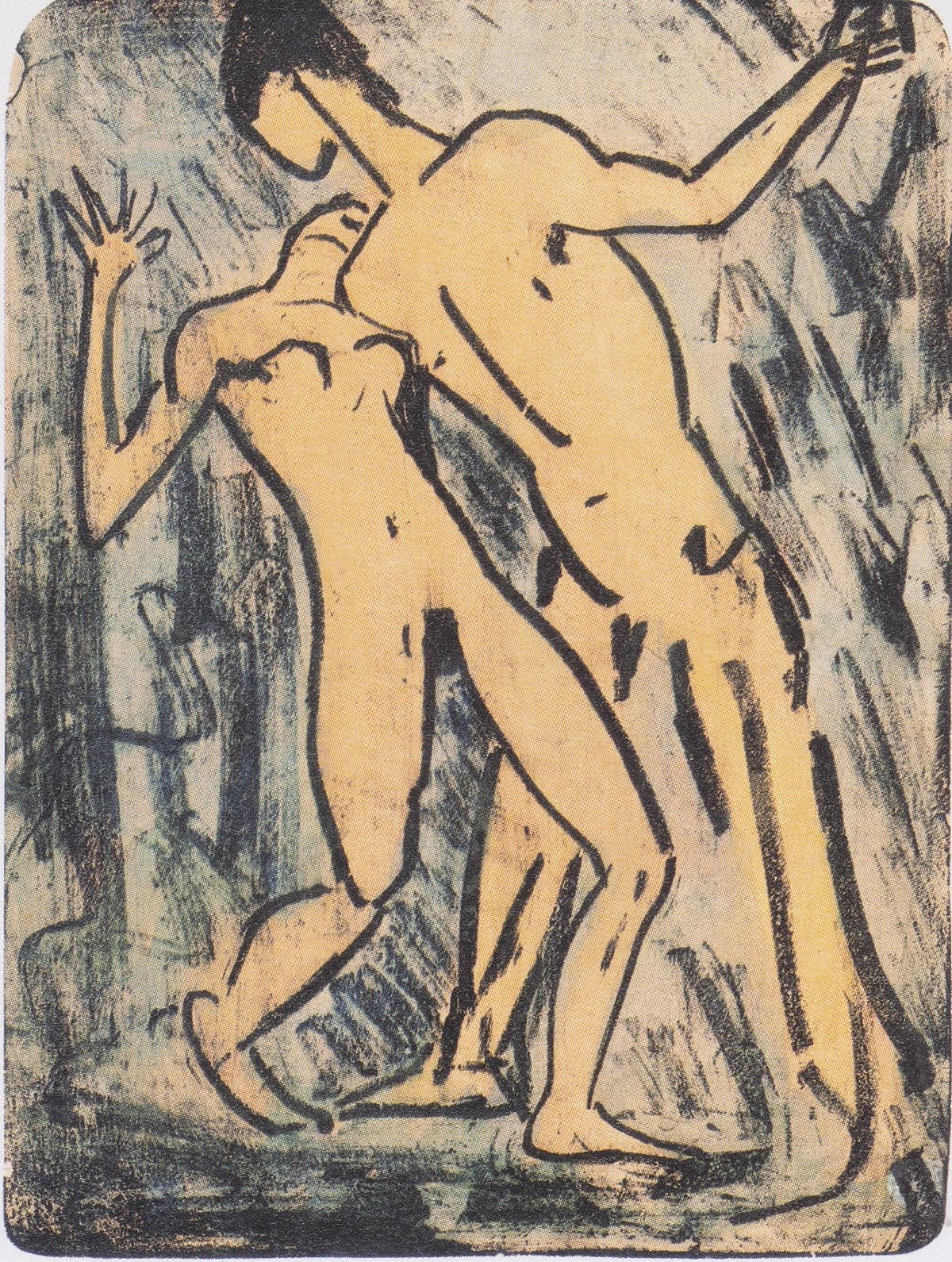 Der Mord by Otto Mueller at Sammlung Karsch, Berlin