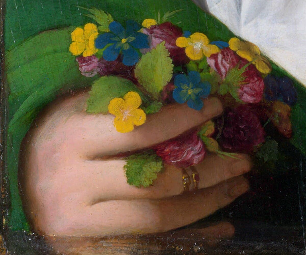 A Blonde Woman by Palma Vecchio at National Gallery