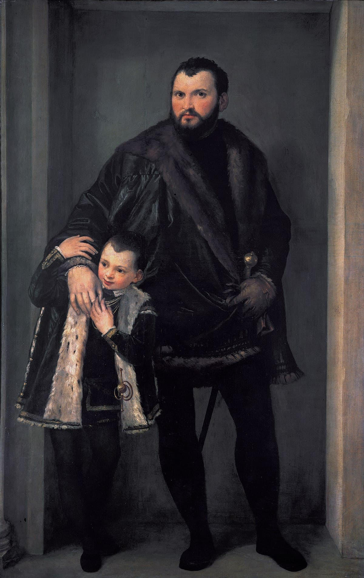 Iseppo and Adriano da Porto by Paolo Veronese
