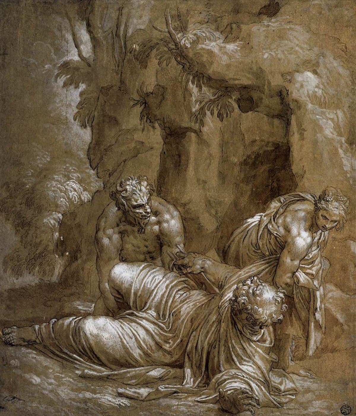 Temptation of St. Anthony by Paolo Veronese